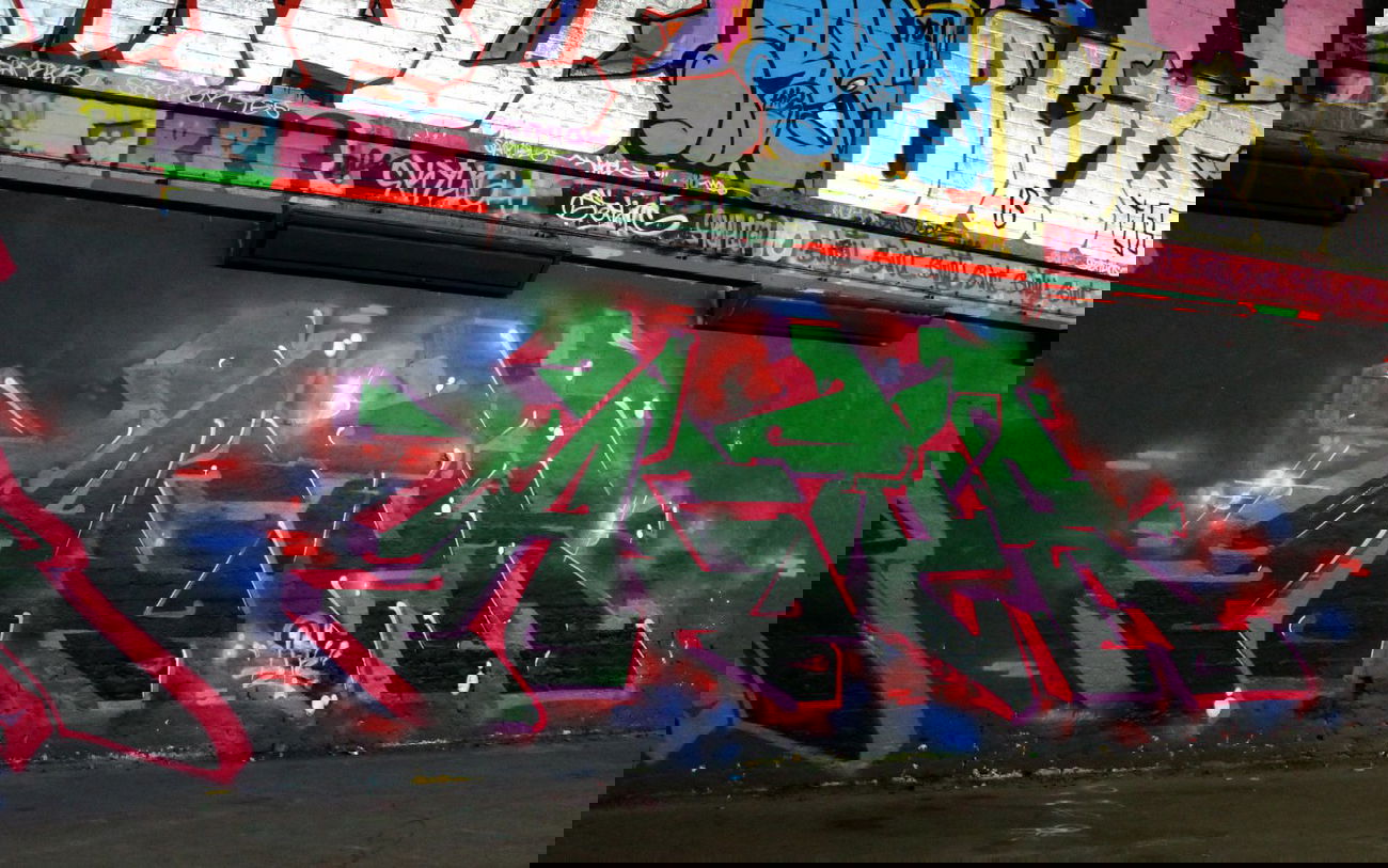 Graffiti Wall - Photo by Abecedajedna45 - Acter, PFK