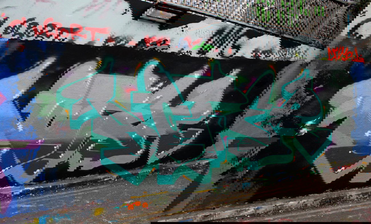 Graffiti Wall - Photo by Abecedajedna45 - ACTER.PFK (2013)