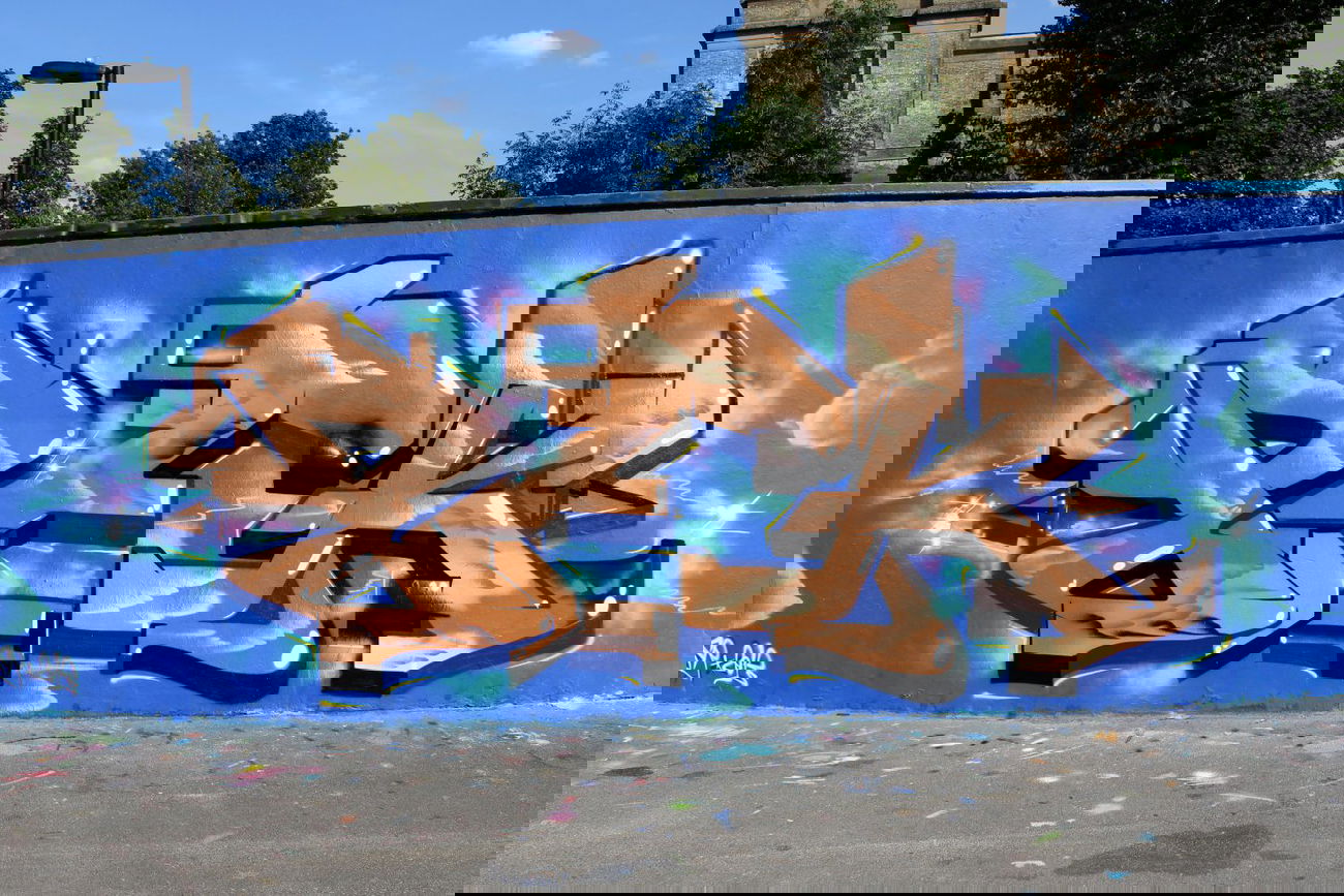 Graffiti Wall - Photo by Abecedajedna45 - ACTER.PFK (2013)
