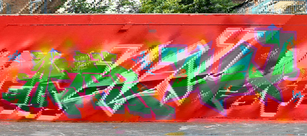 Graffiti Wall - Photo by Abecedajedna45