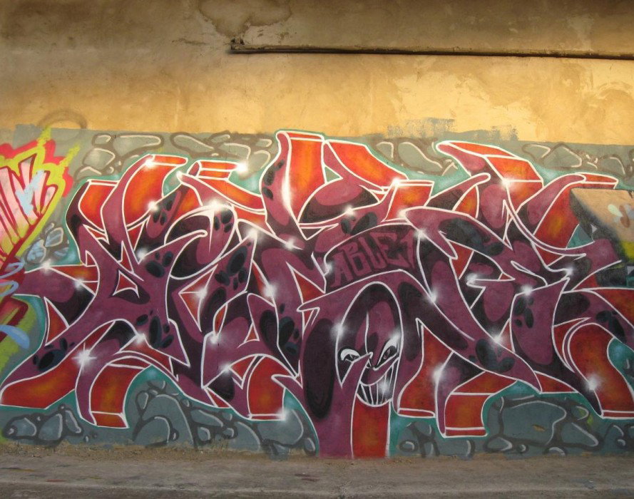 Graffiti Wall in Orel - Photo by Able - wals