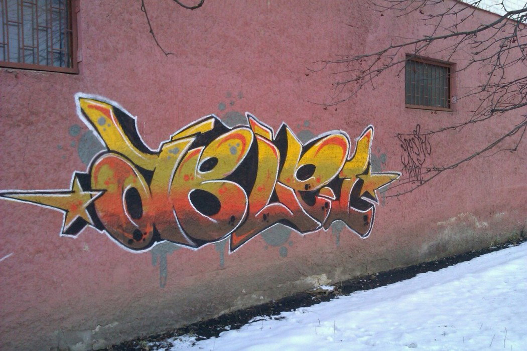 Graffiti Bombing - Photo by Able