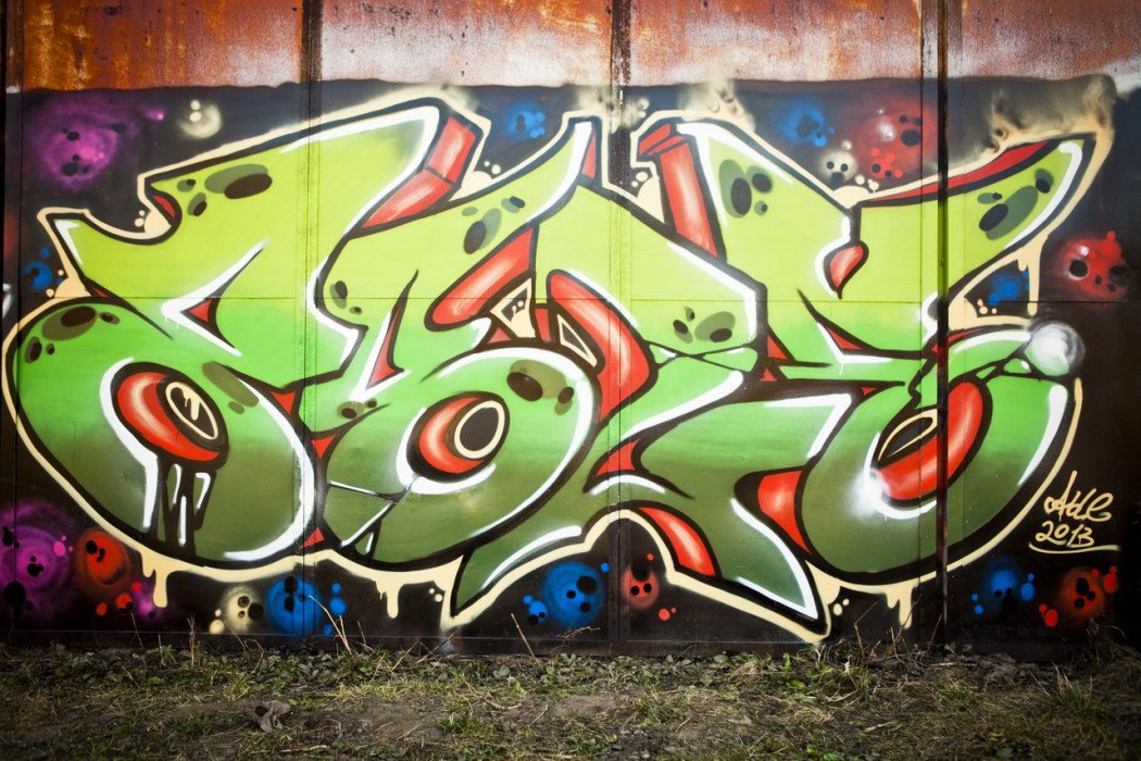 Graffiti Wall - Photo by Able