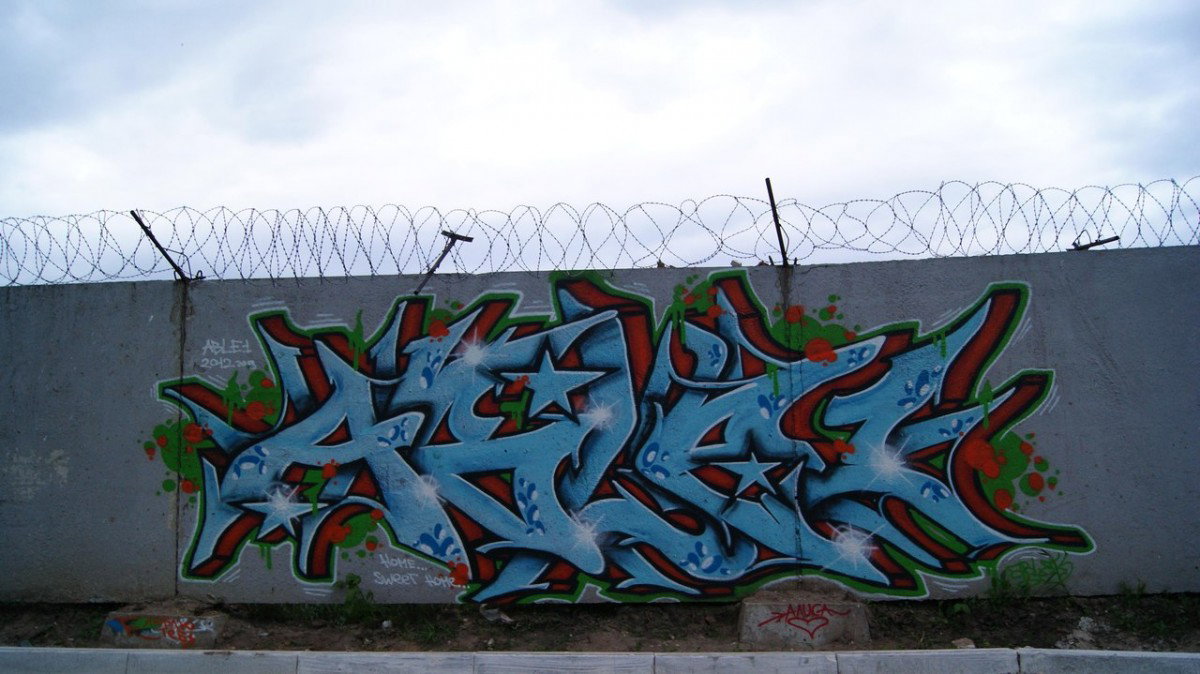 Graffiti Wall - Photo by Able
