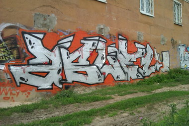 Graffiti Bombing - Photo by Able