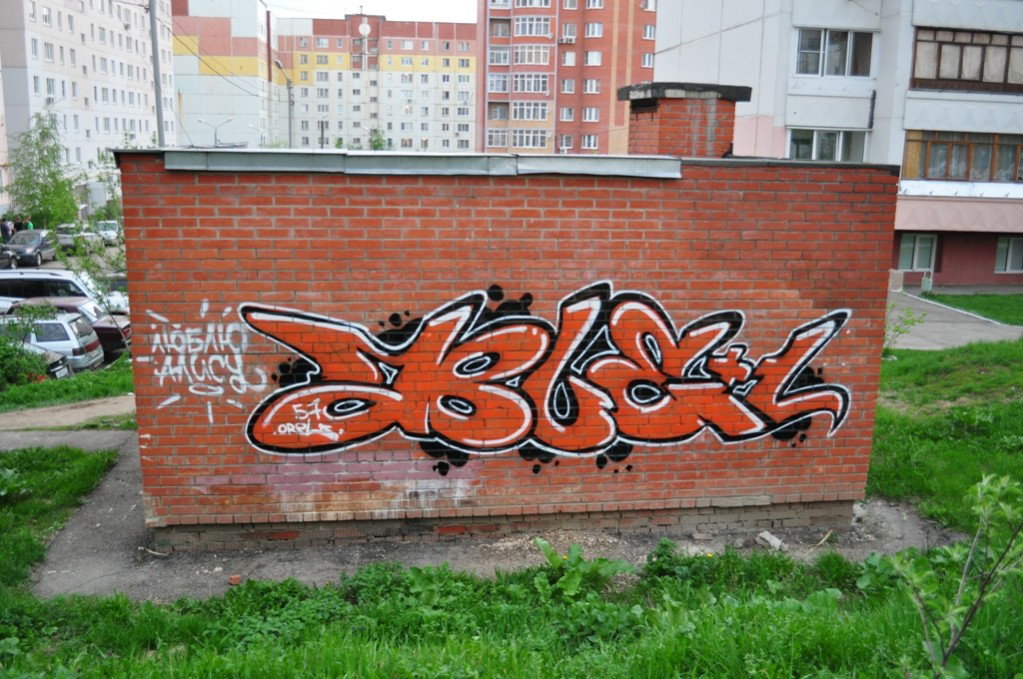 Graffiti Bombing - Photo by Able