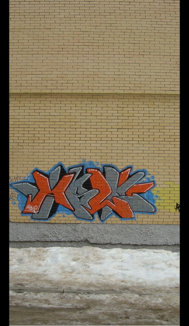 Graffiti Bombing - Photo by Able