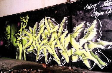 Graffiti Wall - Photo by Able