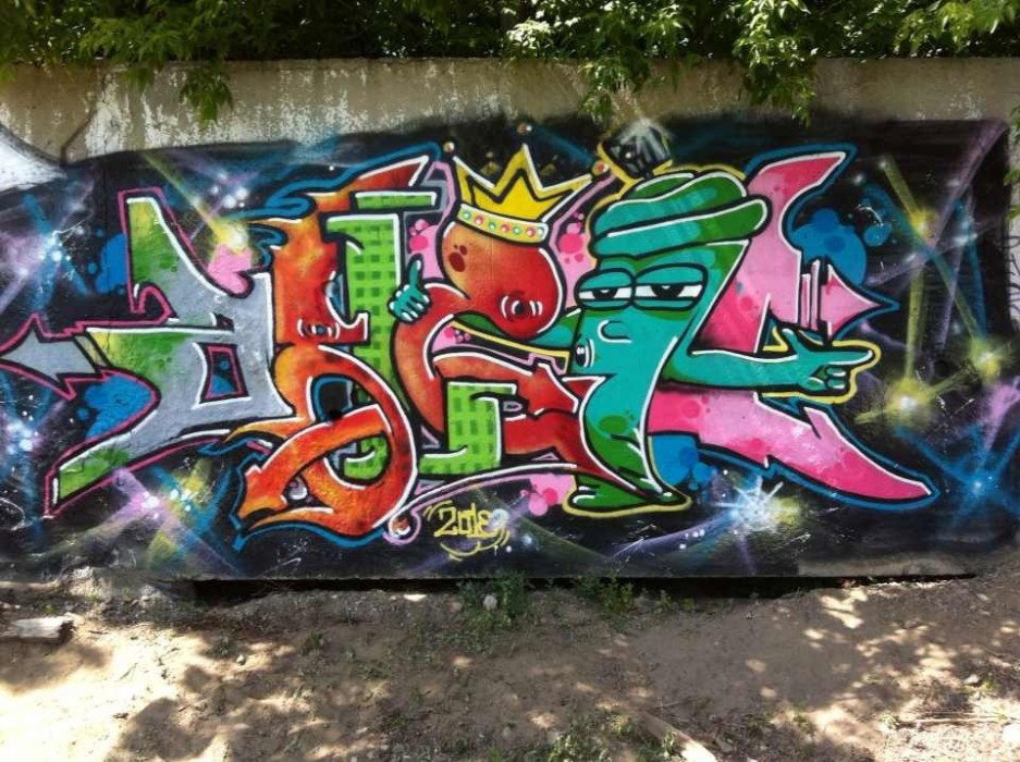 Graffiti Wall - Photo by Able