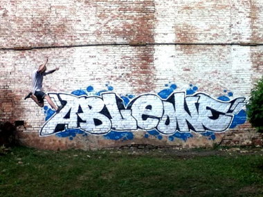 Graffiti Wall - Photo by Able