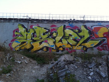 Graffiti Wall - Photo by Able