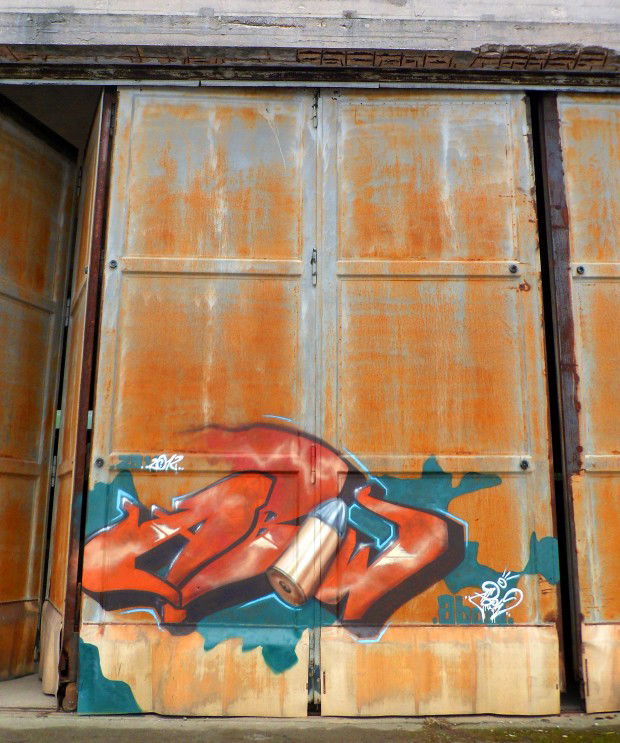 Graffiti Wall in Fürstenwalde - Photo by Abow - abow, woba (2012)