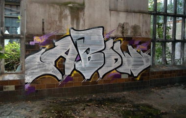 Graffiti Wall in Frankfurt (Oder) - Photo by Abow - abow, woba (2012)