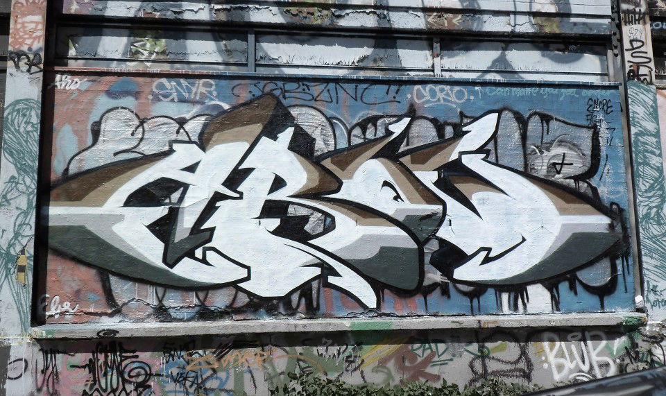 Graffiti Wall in Hannover - Photo by Abow - abow, woba (2013)
