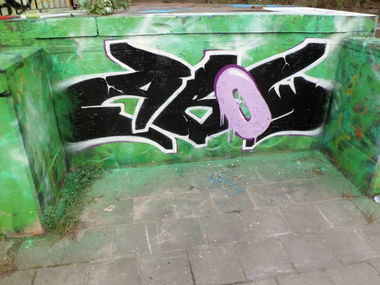 Graffiti Wall in Frankfurt (Oder) - Photo by Abow - abow, woba