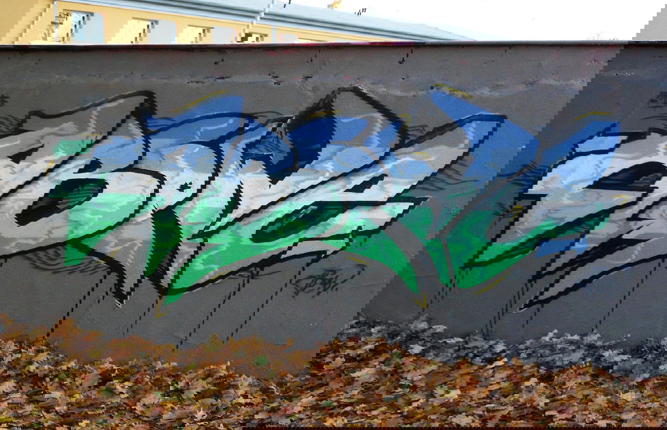 Graffiti Wall in Cottbus - Photo by Abow - abowe, abow, woba (2013)