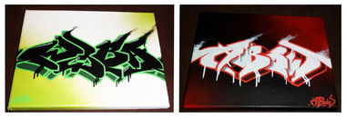 Graffiti Artwork in Frankfurt (Oder) - Photo by Abow - woba, abow (2013)