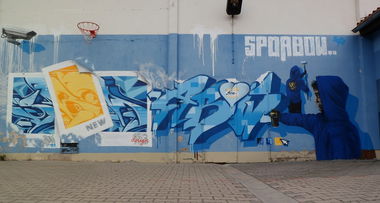 Graffiti Wall in Seelow - Photo by Abow - abow, woba, spoabow (2013)