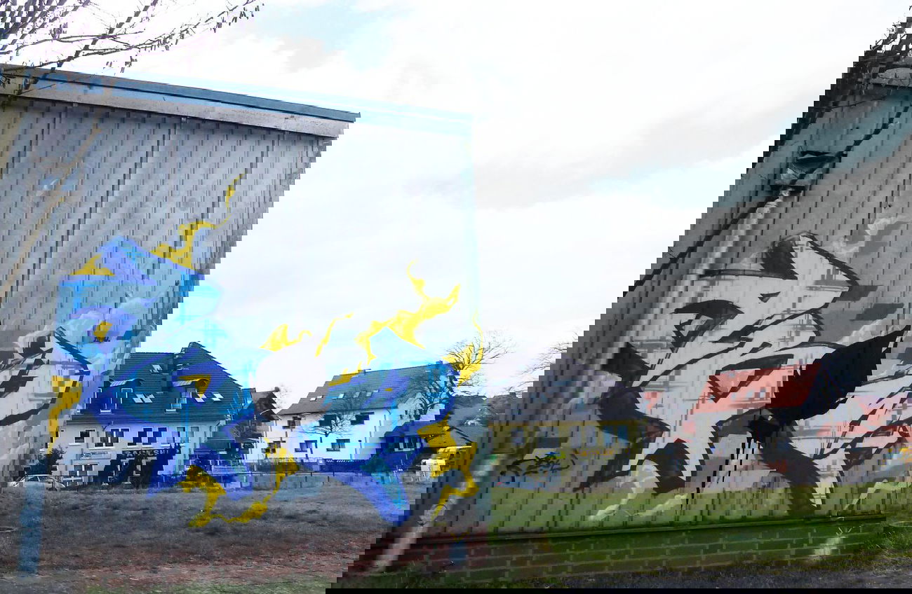 Graffiti Wall in Frankfurt (Oder) - Photo by Abow - abow, woba (2014)