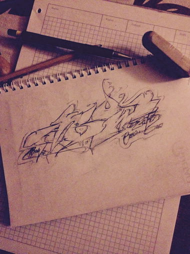 Graffiti Sketch in Deutschland - Photo by Abow - abow, woba, afterhour (2015)
