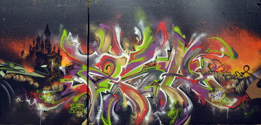 Graffiti Wall - Photo by Abraham - Abe (2013)