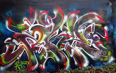 Graffiti Wall - Photo by Abraham