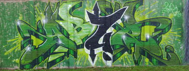 Graffiti Wall in Wohnort - Photo by Abur13 - abur.13, Chemnitz (2015)
