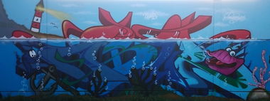 Graffiti Wall in Wohnort - Photo by Abur13 - Abur13 (2015)