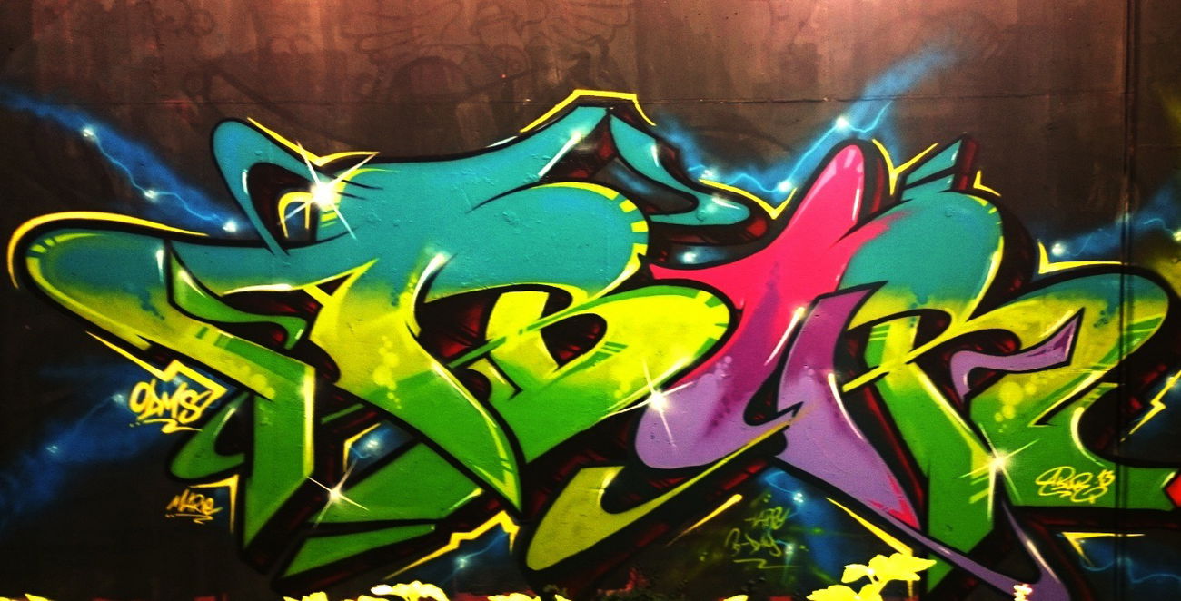 Graffiti Wall - Photo by Abur13 - abur, Chemnitz