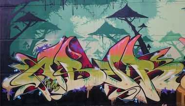 Graffiti Wall - Photo by Abur13 - abur.13, Leipzig, graffiti (2015)