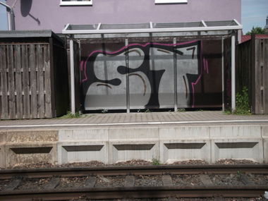 Graffiti Bombing - Photo by AcBa - st, bombing, bhf (2015)