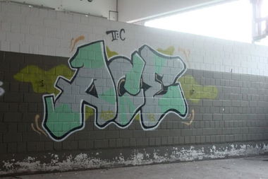 Graffiti Wall - Photo by AcE_One - acer, one, abandoned