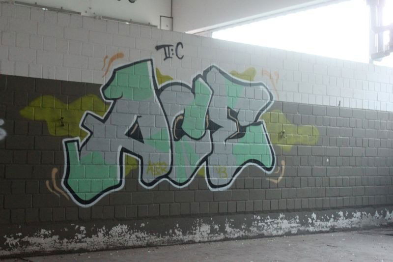 Graffiti Wall - Photo by AcE_One - acer, one, abandoned