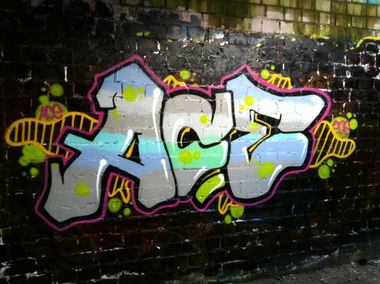 Graffiti Wall - Photo by AcE_One - ace, hall, shit