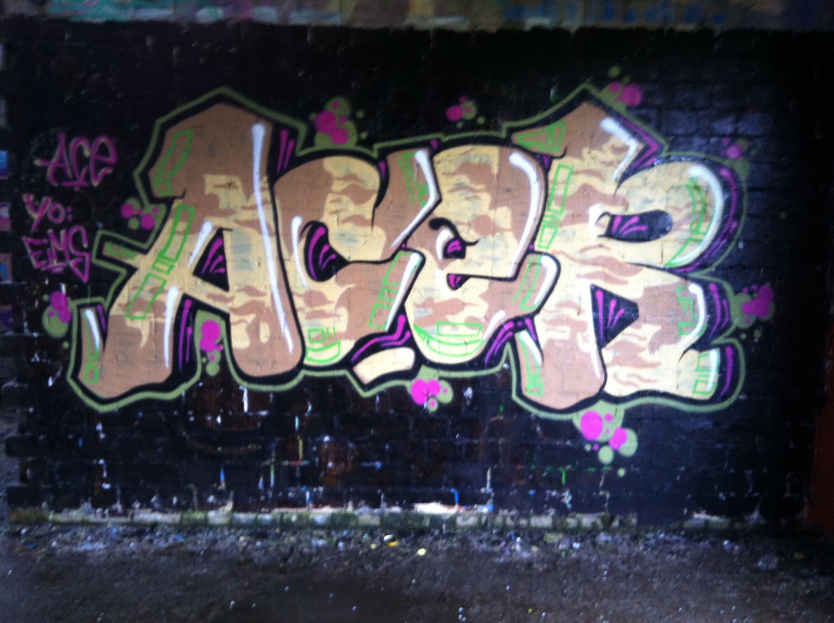 Graffiti Wall - Photo by AcE_One - ace, one, hall