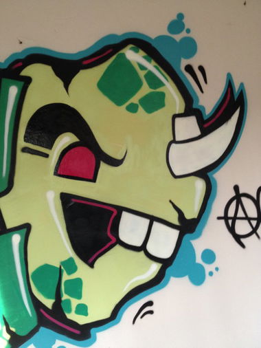 Graffiti Wall - Photo by AcE_One - ace, one, rhino