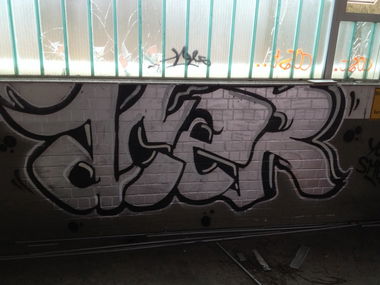 Graffiti Wall - Photo by AcE_One - Ace, one, chrome