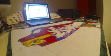 Graffiti Sketch - Photo by Aces - Hardcore, sketchbattle, Aces (2013)