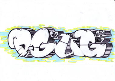 Graffiti Sketch - Photo by Aces - DGUG, DG02, Drughi (2014)