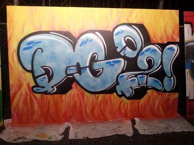 Graffiti Wall - Photo by Aces - Drughi, Genk, 2002 (2014)