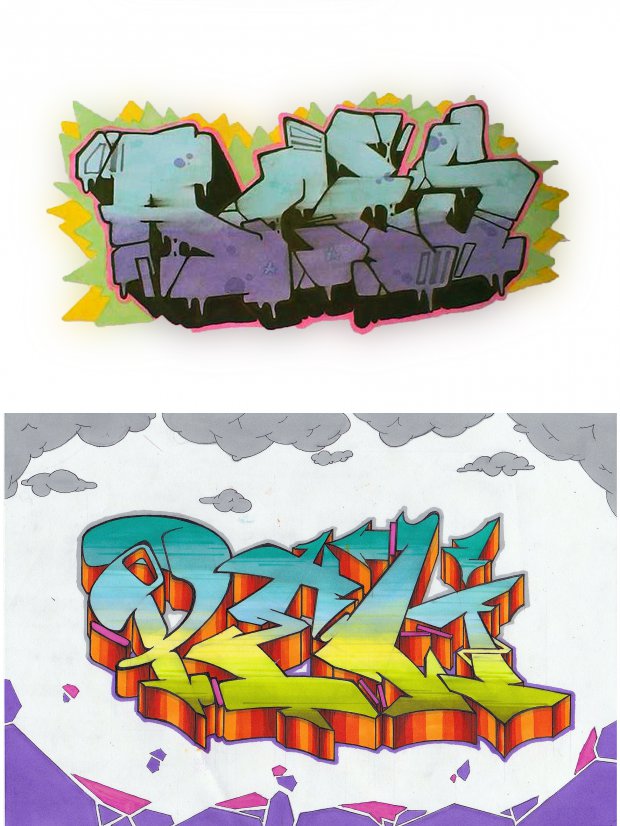 Graffiti Sketch - Photo by Aces - exchange, peli, aces (2014)