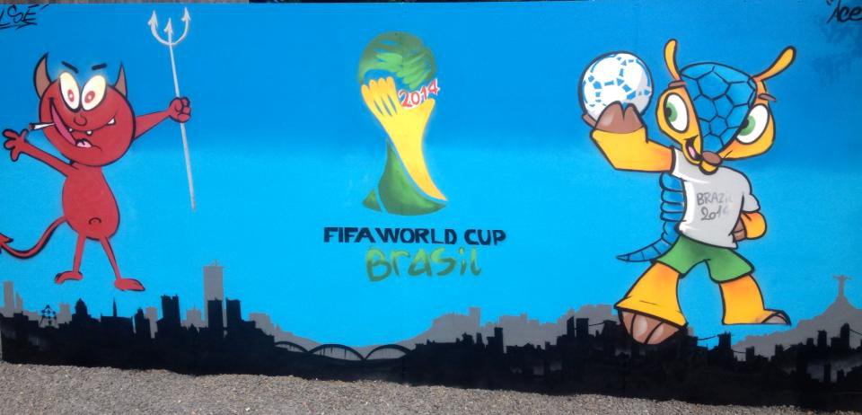 Graffiti Artwork - Photo by Aces - WK, 2014, Brasil (2014)