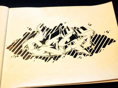Graffiti Sketch - Photo by Aces - Aces, Cesa, 2014 (2014)