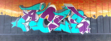 Graffiti Wall - Photo by Aces (2014)