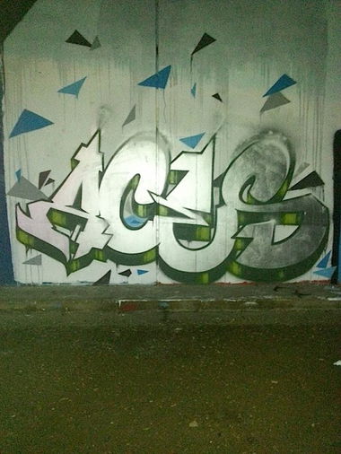 Graffiti Wall in Bocholt - Photo by Aces - Aces, Freestyle, 2014 (2014)