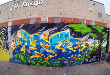 Graffiti Wall - Photo by Aces (2015)