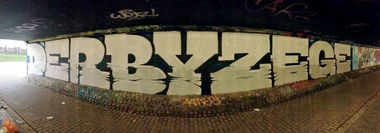 Graffiti Bombing - Photo by Aces (2015)