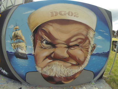 Graffiti Wall - Photo by Aces - popeye, Aces, Graffiti (2016)