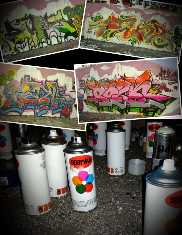 Graffiti Artwork - Photo by Achim - sars
