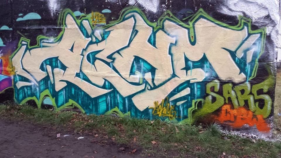 Graffiti Wall - Photo by Achim - einfach, achim...och, ohne (2013)